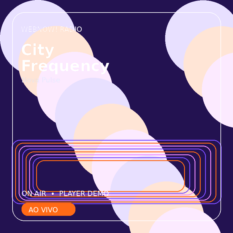 Capa da música tocando no player WebNow Studio
